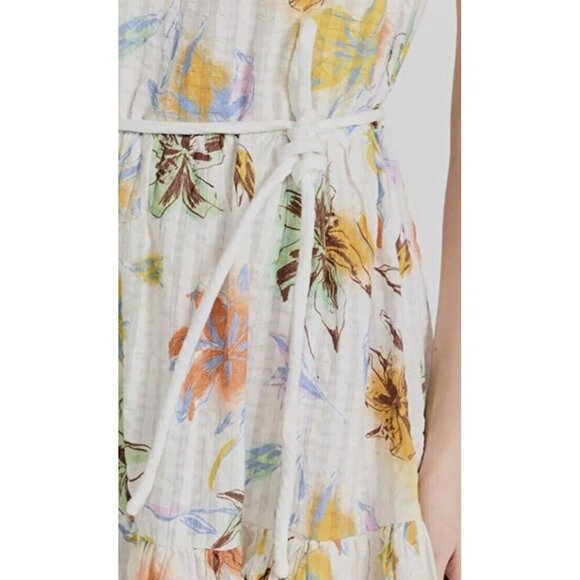 Tanya Taylor Swim Sz 3X Coverup Floral Dress Plus Size Boho Resortwear Designer - Picture 4 of 7